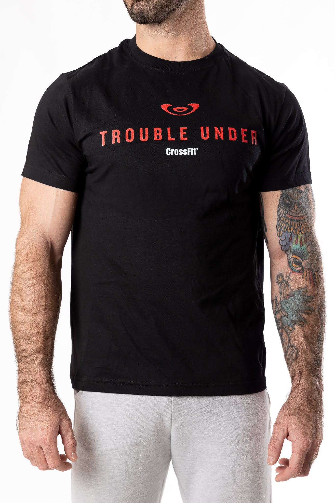 Trouble logo