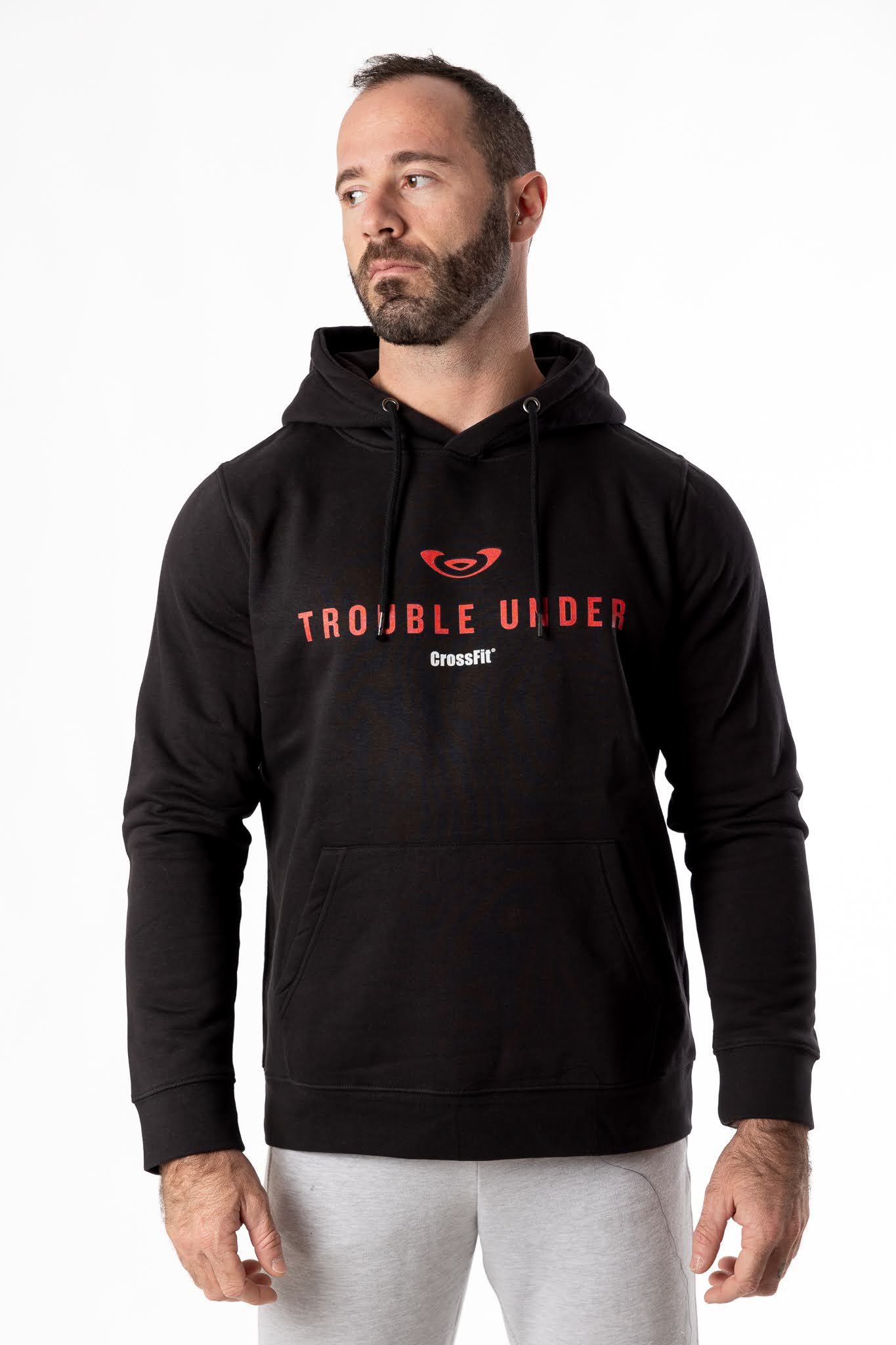 Hoodie Black Trouble