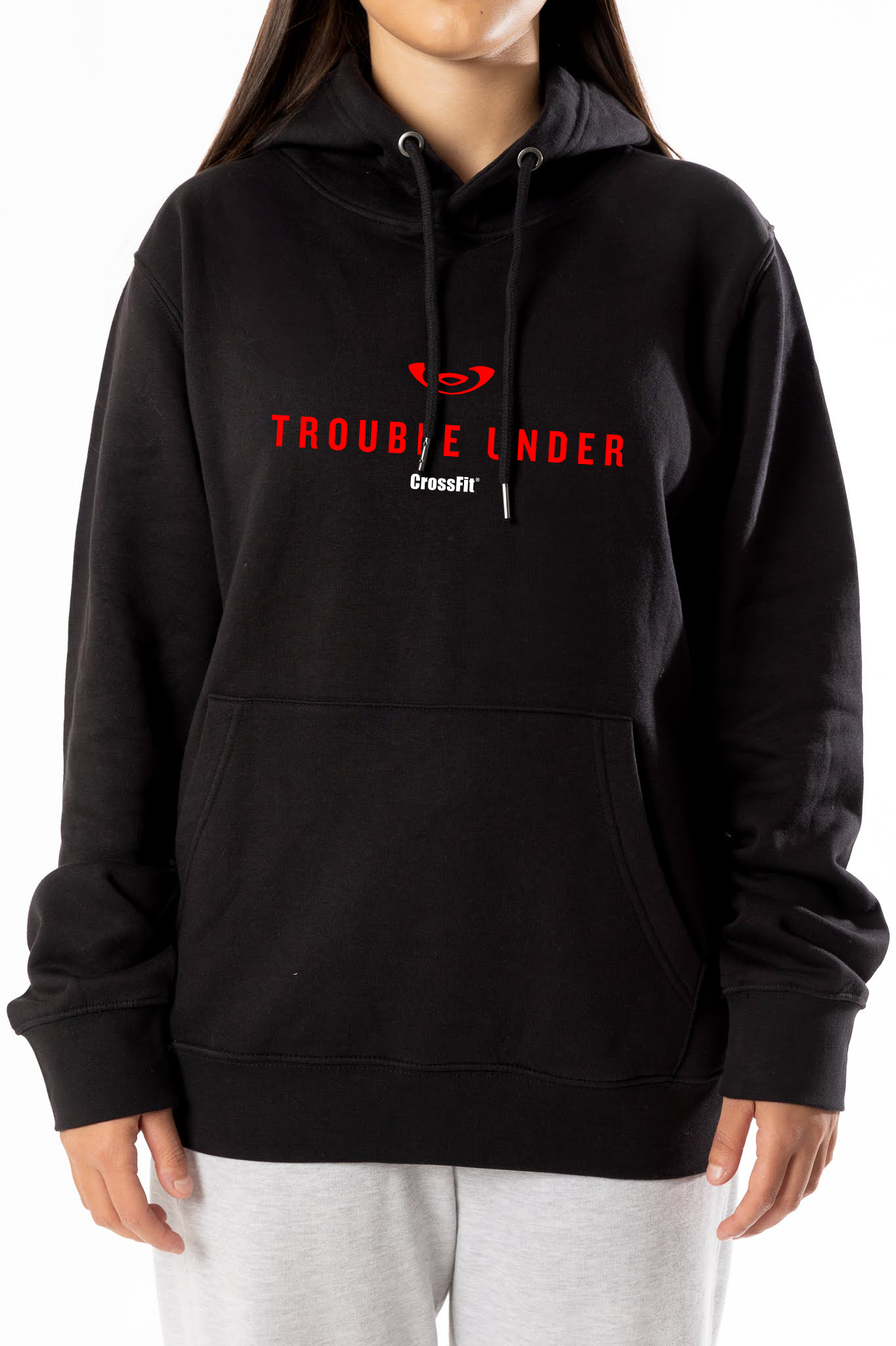 Hoodie Black Trouble