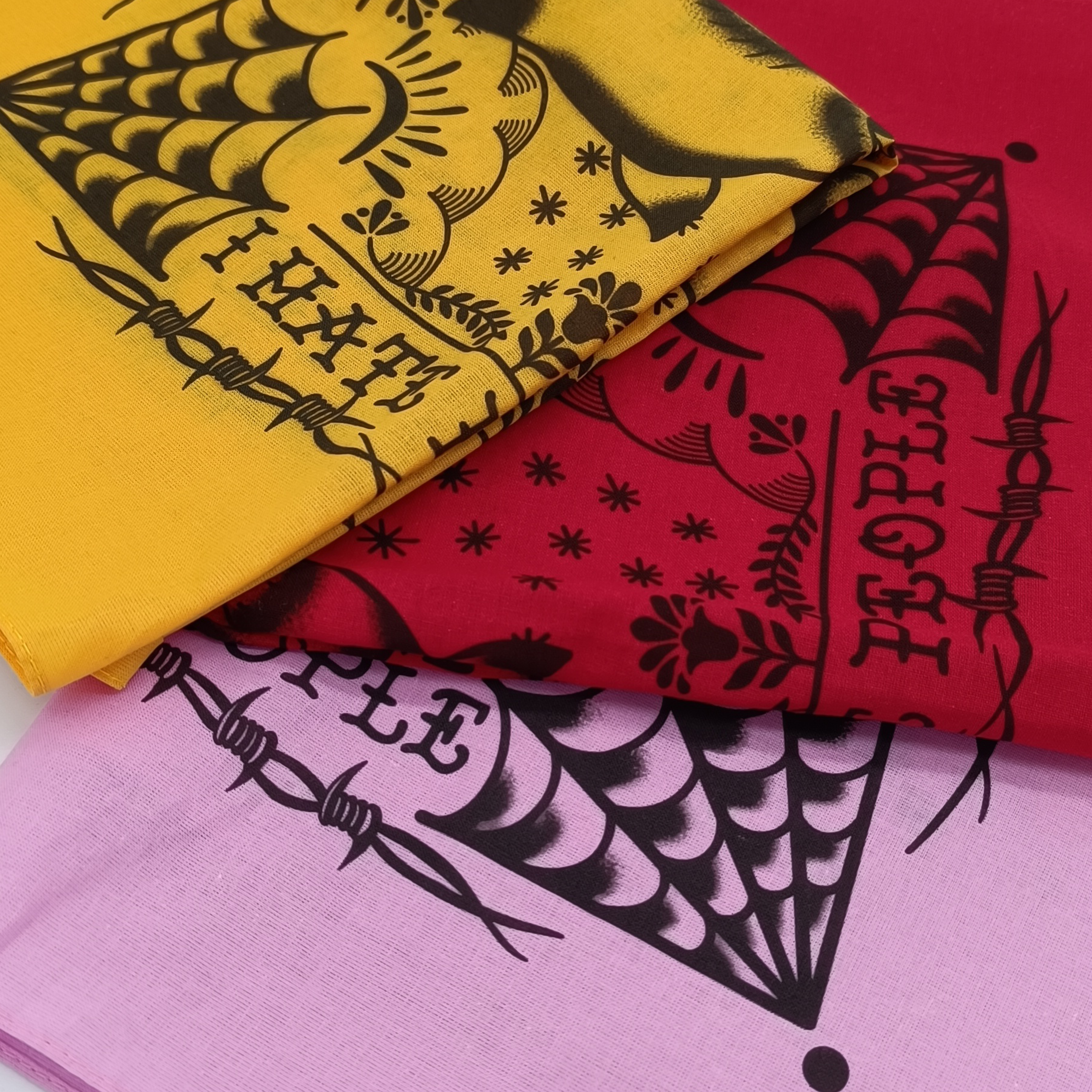 Bandana I Hate People red