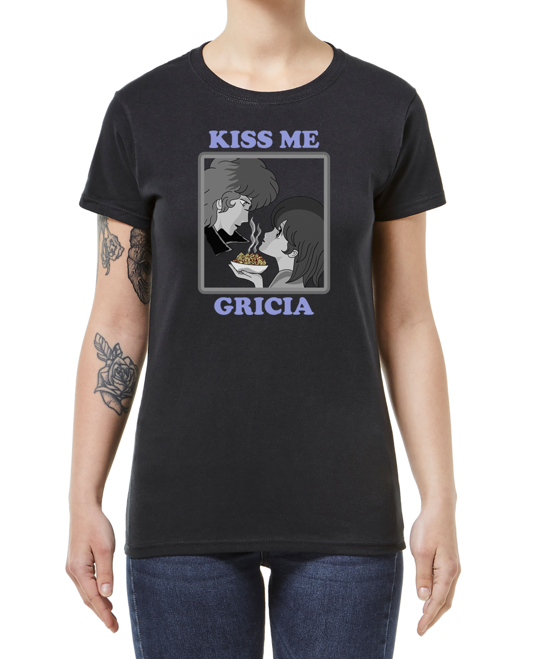 Kiss me Gricia black