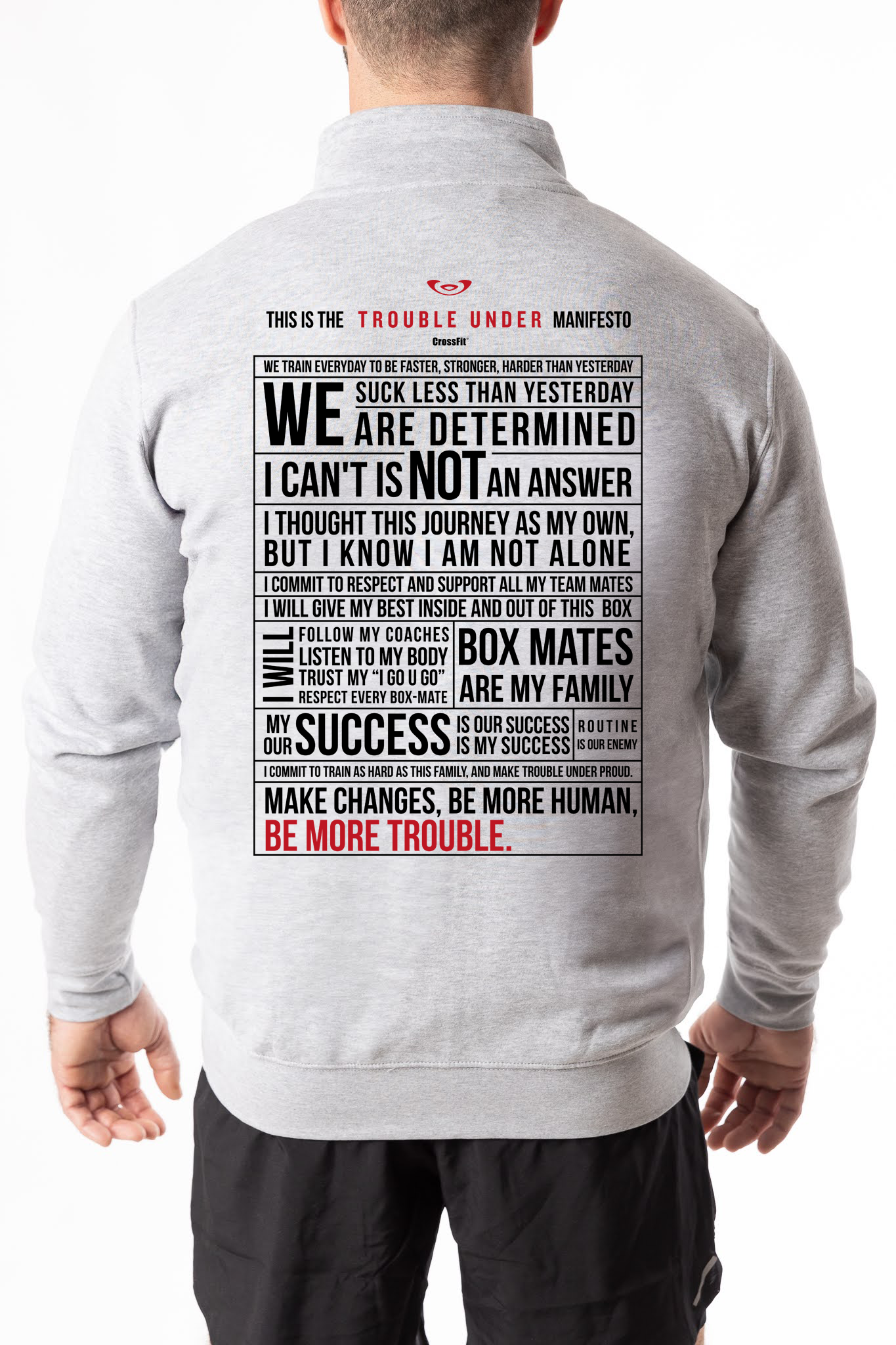 Zip-up Sweatshirt Manifesto