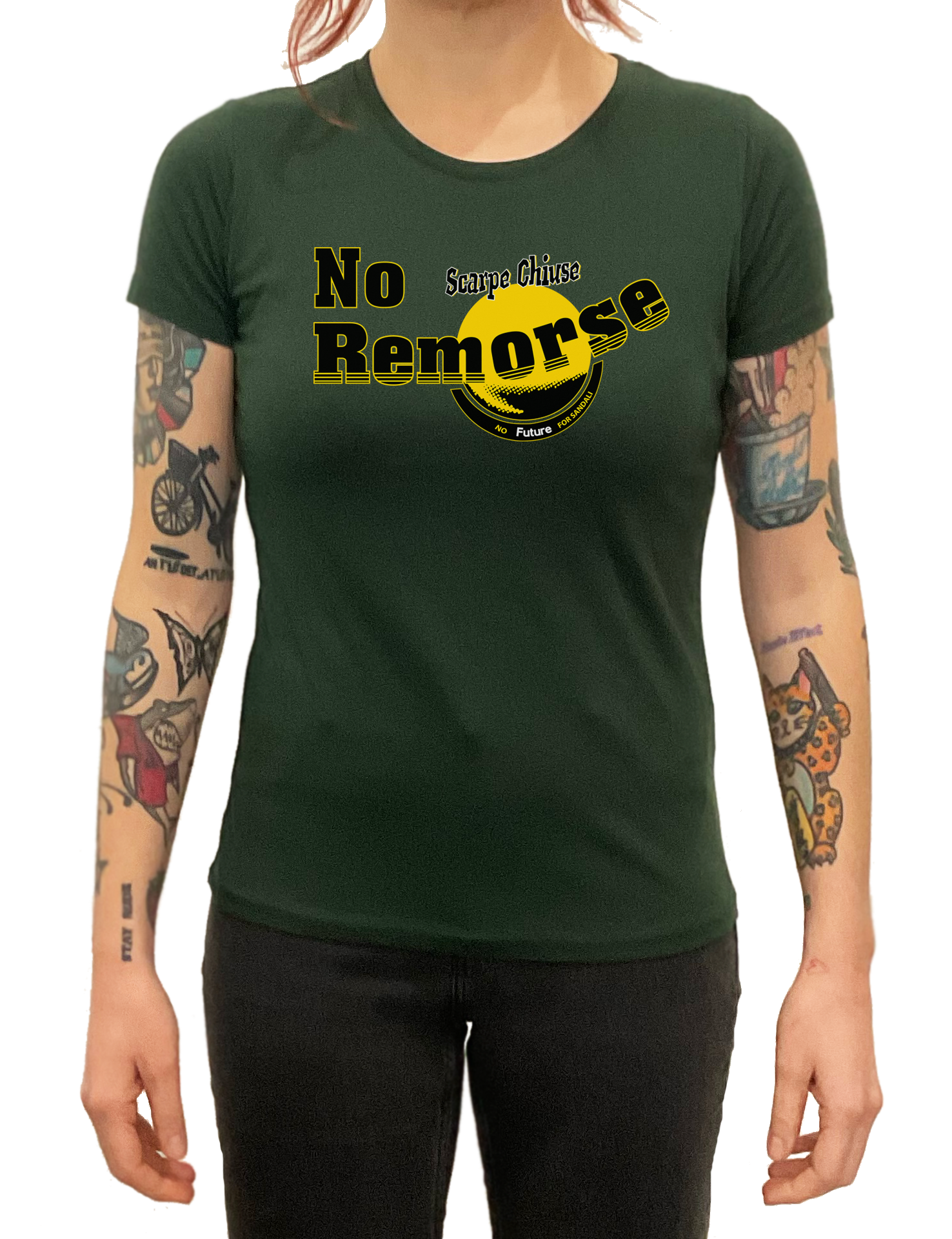 Scarpe chiuse no remorse green