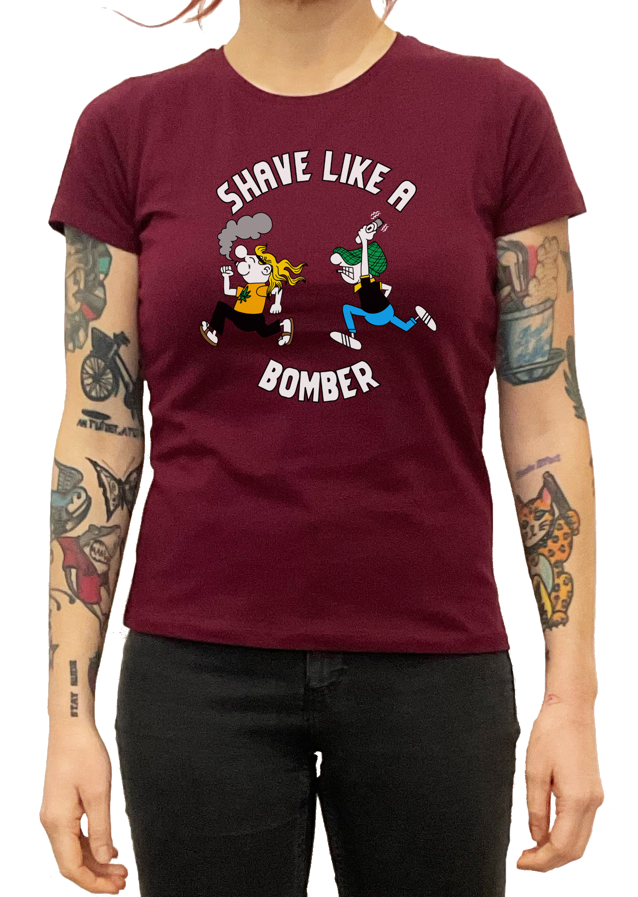 Shave like a bomber